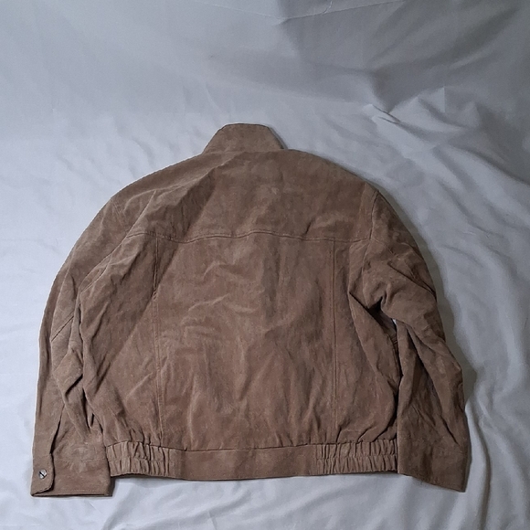 Zara Women's Brown Leather Jacket - Picture 7 of 7
